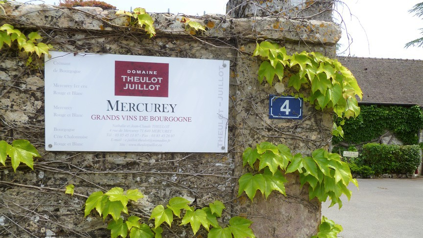 Domaine Theulot Juillot in Mercurey (Wijn uit Bourgogne)